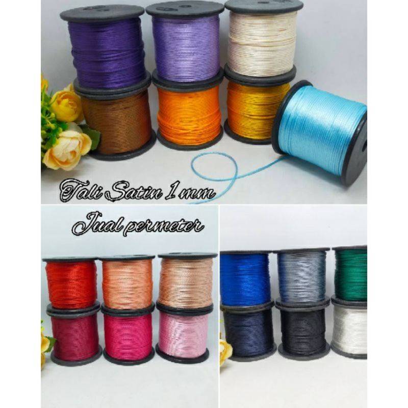 1 mm tali satin china 1 mm tali satin polos