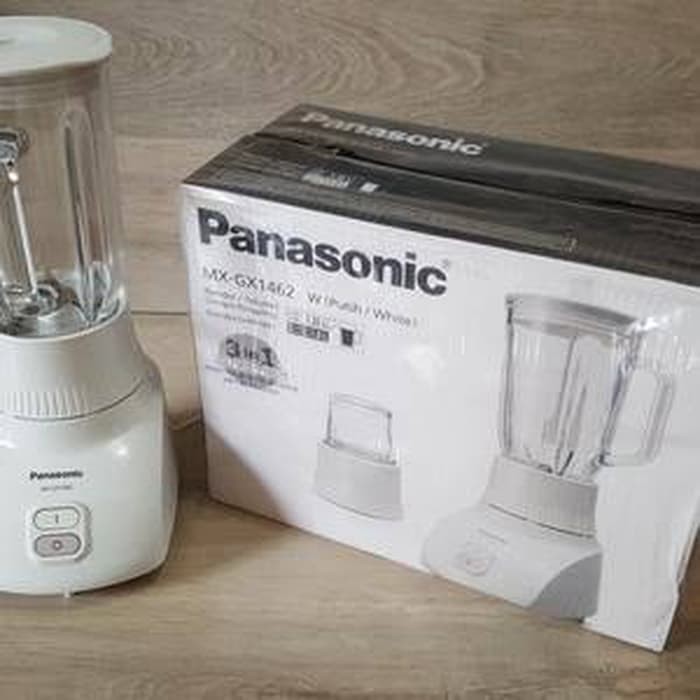 Dijual Panasonic Blender GLASS MX GX1462 WHITE  1462 Diskon