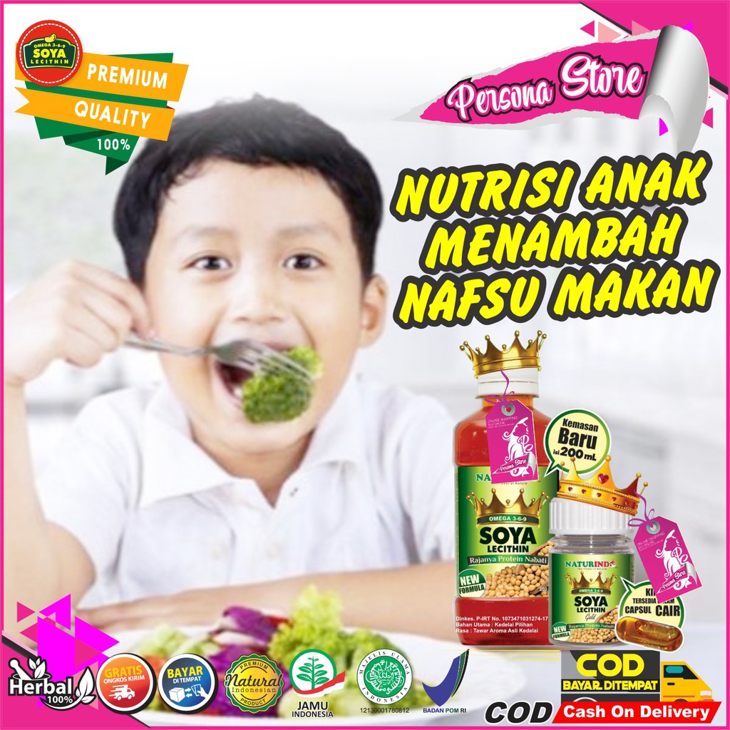 Jual Vitamin Penambah Nafsu Makan Anak - Daya Tubuh / Penambah Berat ...