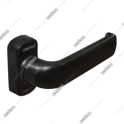 DEKKSON - GAGANG PINTU HITAM/LEVER HANDLE ROSES DEKKSON LHR 0816 MATT BLACK