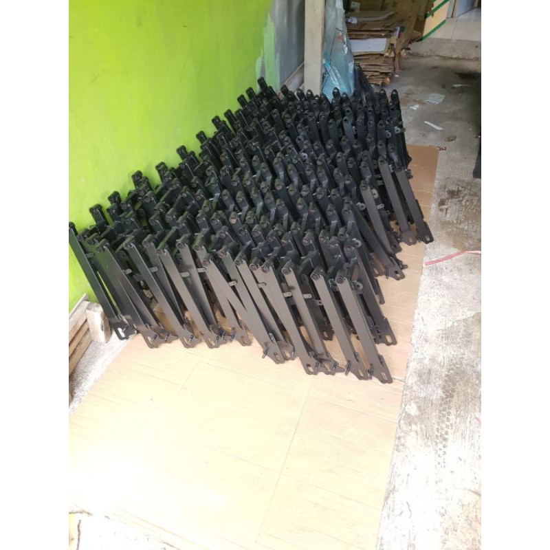 Fork Swing Arm Arem Lengan Ayun yamaha RX King Model Standart Crom Hitam Tebal Murah-5