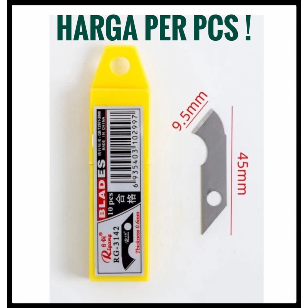 

Refill cutter acrylic isi ulang pisau akrilik