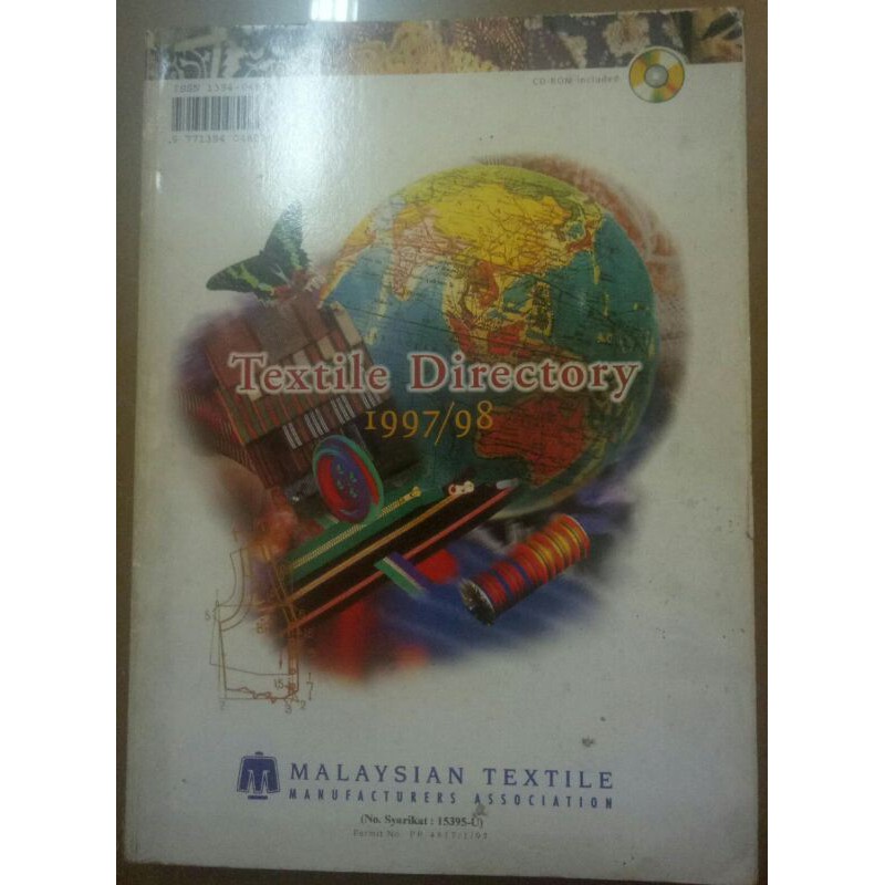 

Buku Textile Directory Malaysia, 1997-98