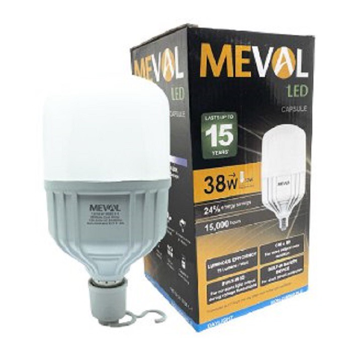 LED Kapsul 38W - Putih - MEVAL