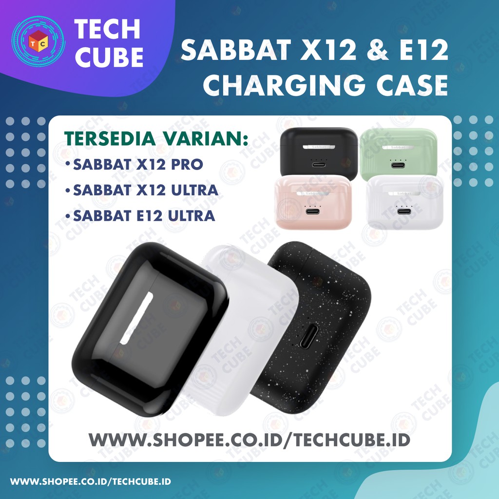 Sabbat Charging Case Box Tempat Charger Replacement Sabbat X12 PRO X12 Ultra E12 Ultra