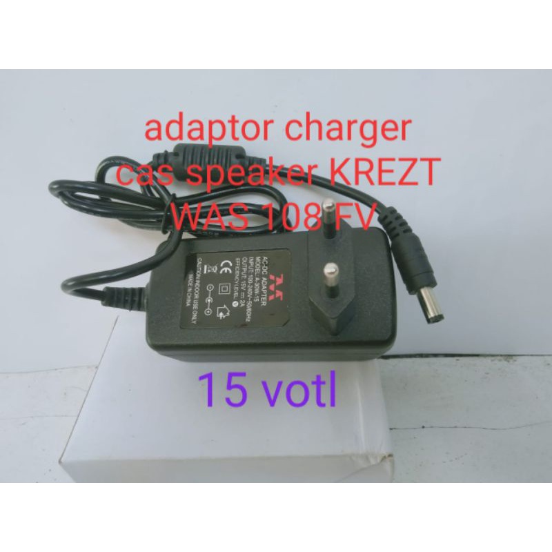 ADAPTOR CHARGER CASAN SPEAKER KREZT WAS 108