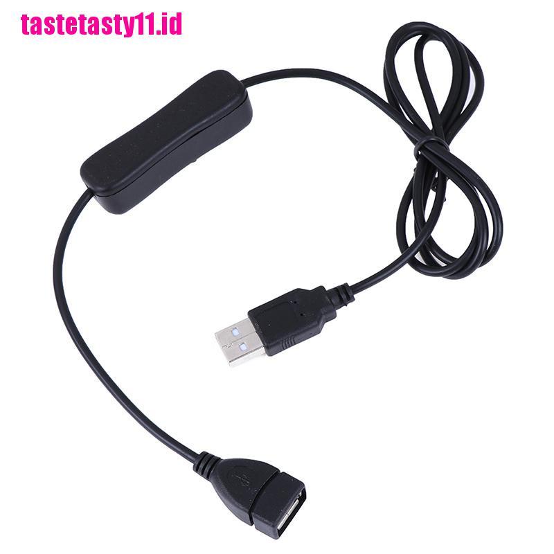 (TTID) Kabel Data / Charger usb male Ke female Panjang 1M power