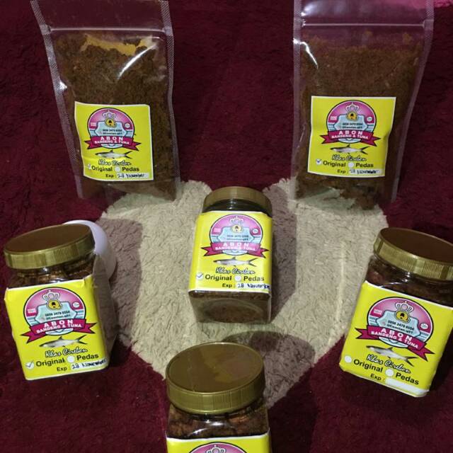 

abon ikan bandeng dan abon ikan tuna siwang