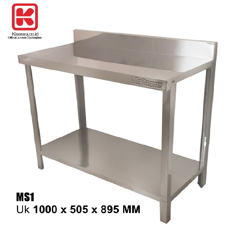 Meja Stainless Steel MrDapur MS 1 kiswarabandung