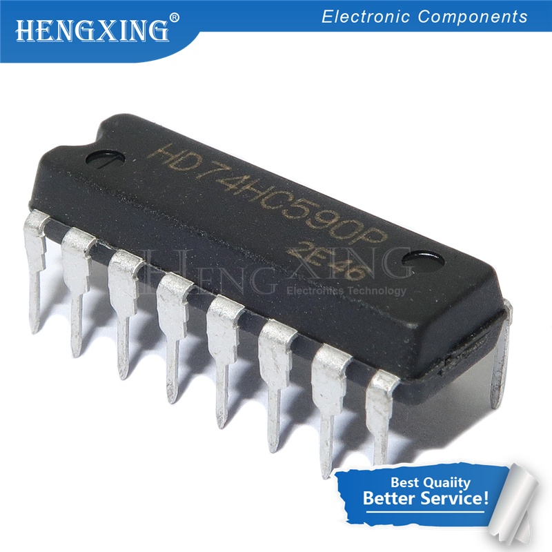 50pcs Ic SN74HC590AN HD74HC590AP SN74HC590N HD74HC590 74HC590 DIP-16