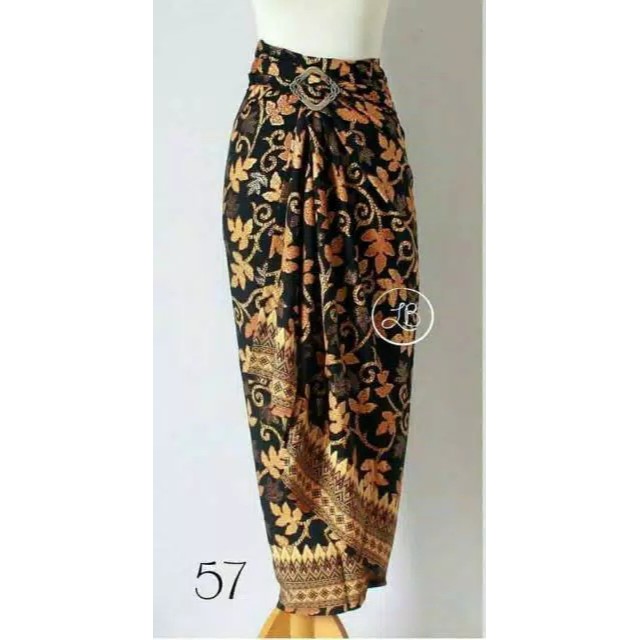 ROK LILIT BATIK / ROK LILIT / BAWAHAN KEBAYA / ROK KEBAYA / ROK WISUDA-Paya Gold
