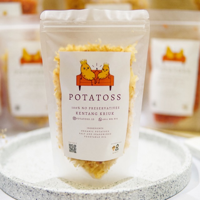 

(Regular - Original) Potatoss Kentang Kriuk Serut 100gr