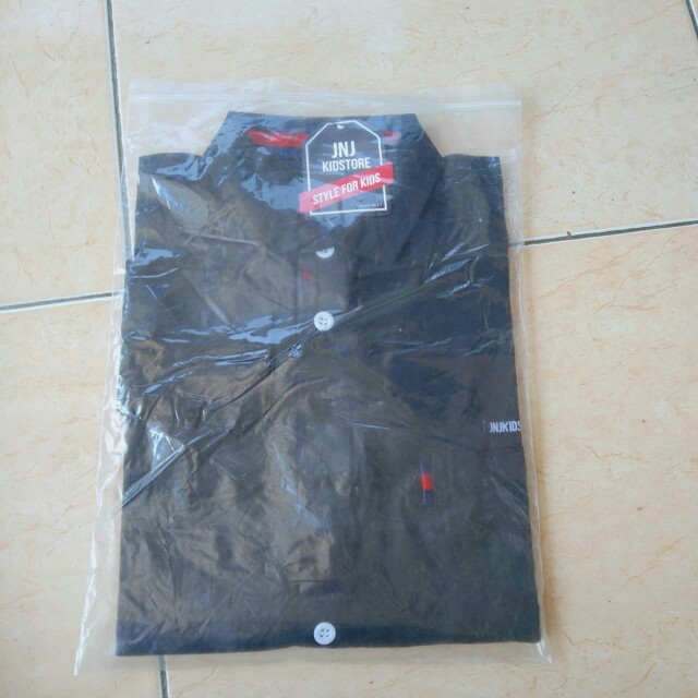 Jnjkids Store Kemeja Panjang Anak Polos