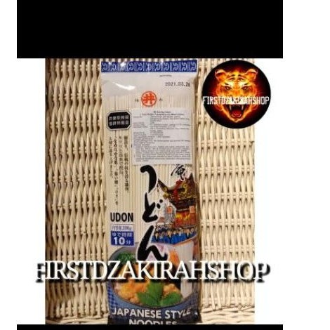 

Japanese style noodles mie kering udon maru udon 200gr