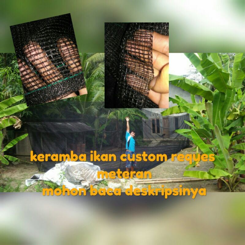 waring ikan request jaring keramba ikan custom karamba ikan pancingan kerambah ikan apung jaring ika