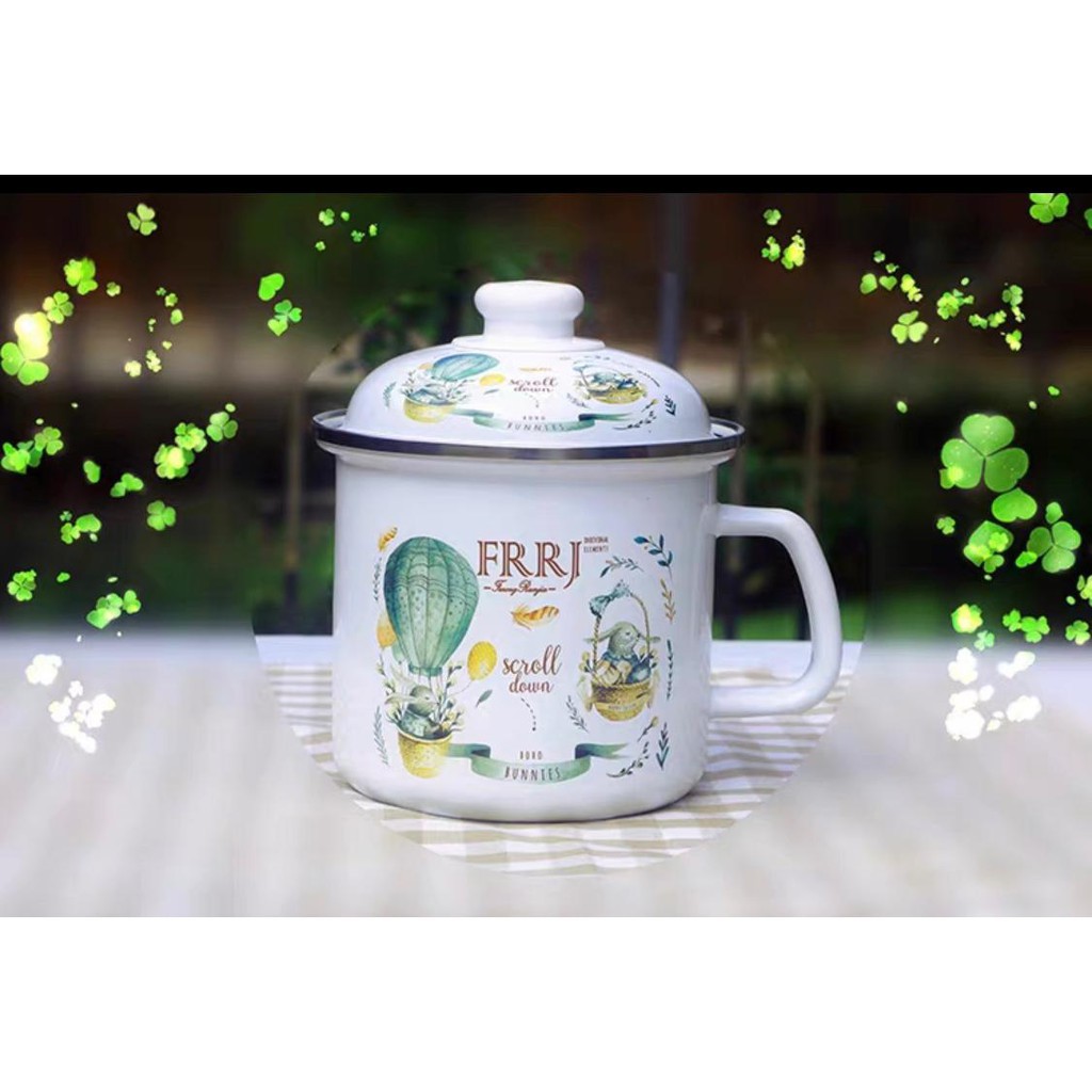 Mug Jumbo Enamel - Ukrn 16cm