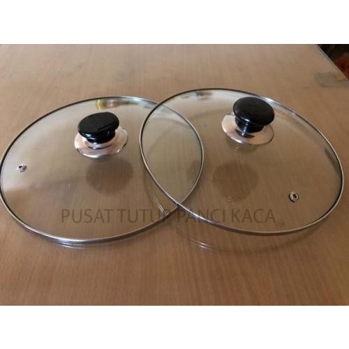 Reno Tutup Panci Wajan Kaca Ukuran 26 cm Glass Lid + Knop