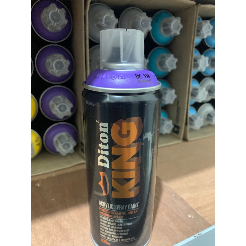 

Diton King DK338 ULTRAVIOLET - Acrylic Spray Paints