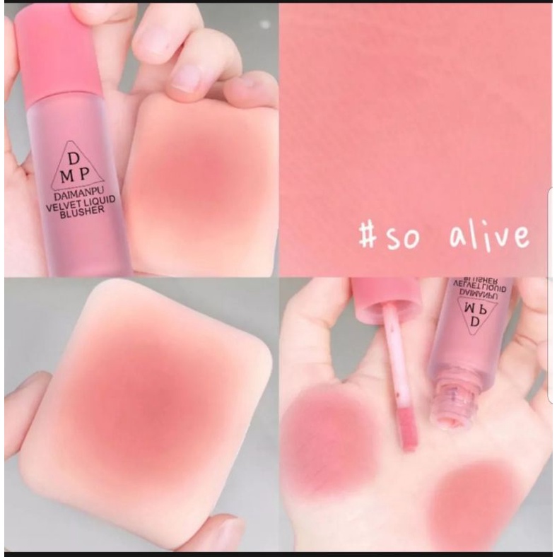 [READY STOCK &amp; COD] BLUSH VELVET | LIP &amp; BLUSH VELVET | LIP MATTE | LIP CREAM NATURAL | DAIMANPU VELVET LIQUID BLUSHER | VELVET LIQUID BLUSH | BLUSH ON