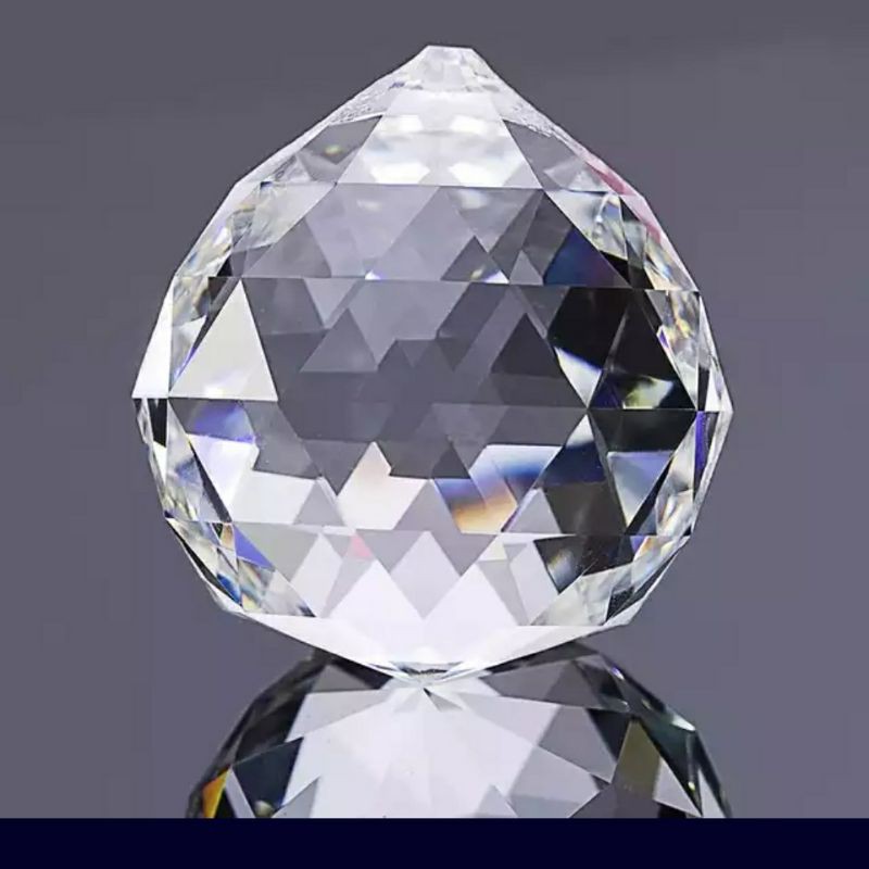 Bandul bola kristal lampu gantung