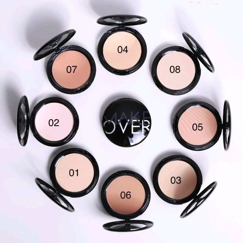 MAKE OVER Perfect Cover Two Way Cake - Bedak padat high coverage flawless ringan make up tahan lama non-comedogenic