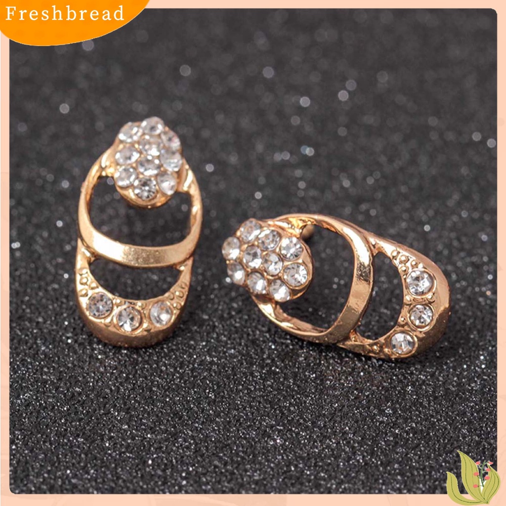 Fresh| Kalung Liontin Gelang Bahan Alloy Aksen Berlian Imitasi