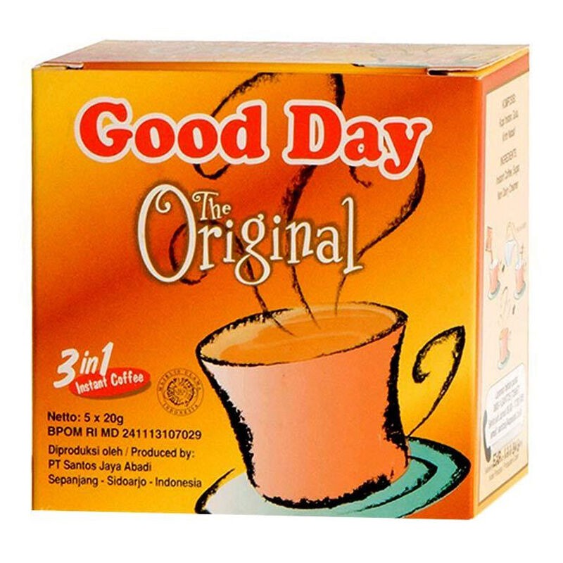 

GOOD DAY THE ORIGINAL BOX 20GR