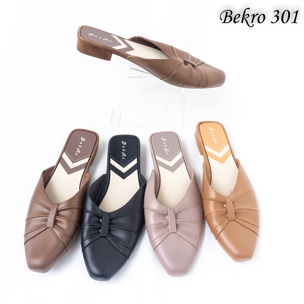 Sendal Jelly Slop Bustong Wanita Hak Tahu Import Bekro 301