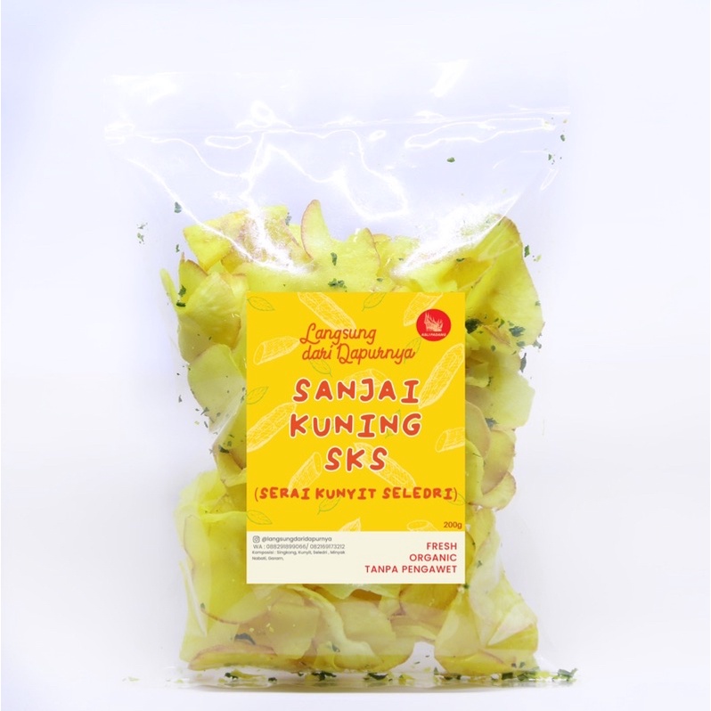 

Sanjai Kuning SKS (Serai, Kunyit, Seledri)