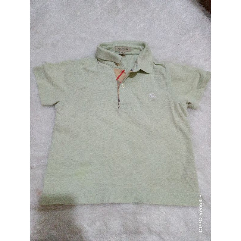 Burberry Children Polo Original Authentic Preloved