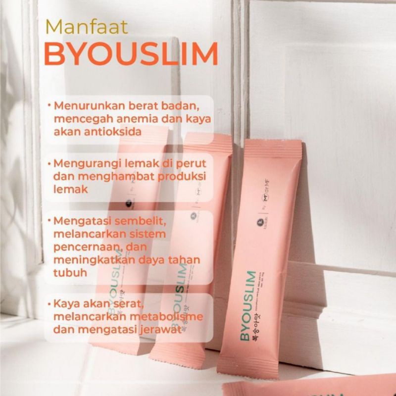 Byouslim Byoula Heslin Beauty dr MF Minuman Diet Fiber Collagen Drink Original