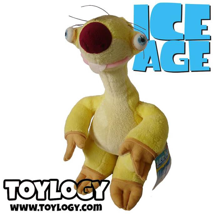 Boneka Original Ice Age Sid ( Tikus Tanah ) 10 inch