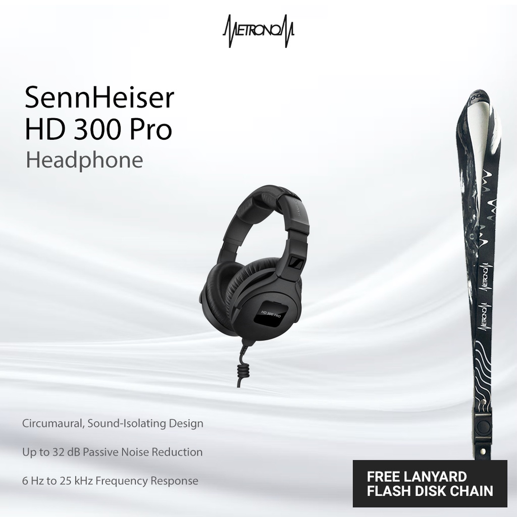 Sennheiser HD 300 Pro Monitoring Headphones