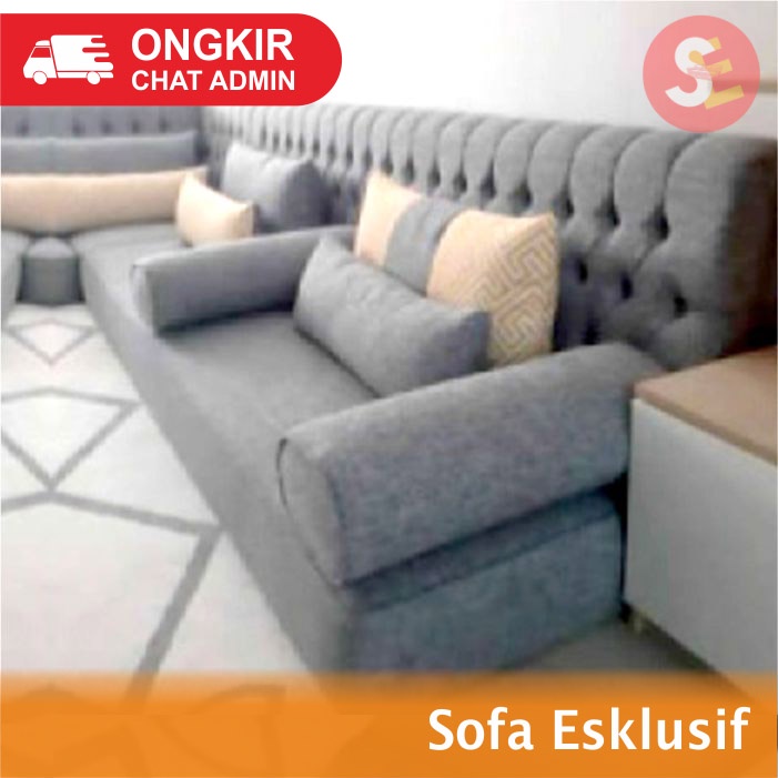 SOFA MISNAD MOTIF KANCING | BANYAK BONUS NYA  | SOFA LESEHAN | SOFA TURKISH | SOFA ARAB | SOFA LANTA