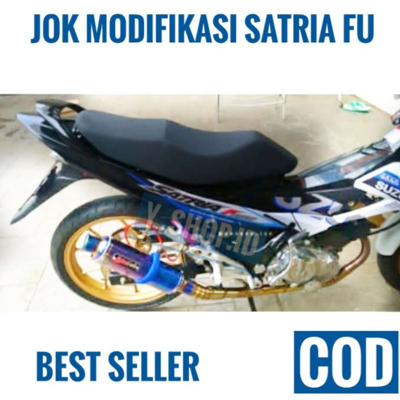 Jok Motor Modifikasi Satria FU Custom Double Seat