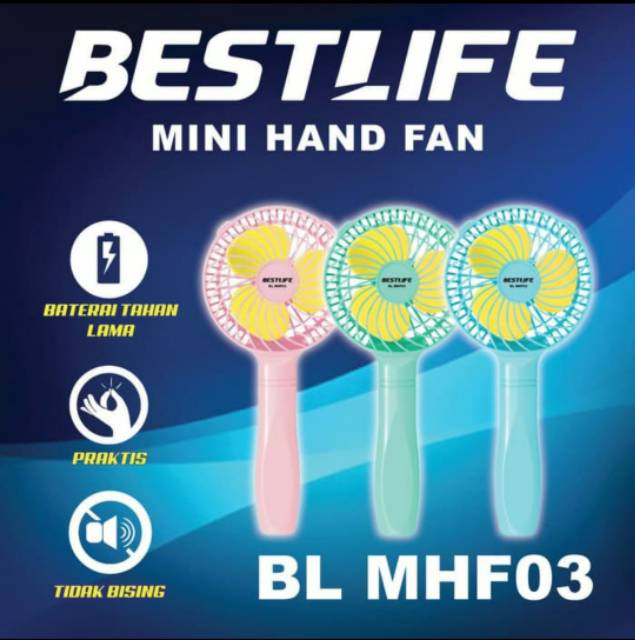 kipas bestlife hand fan mini MHF 03