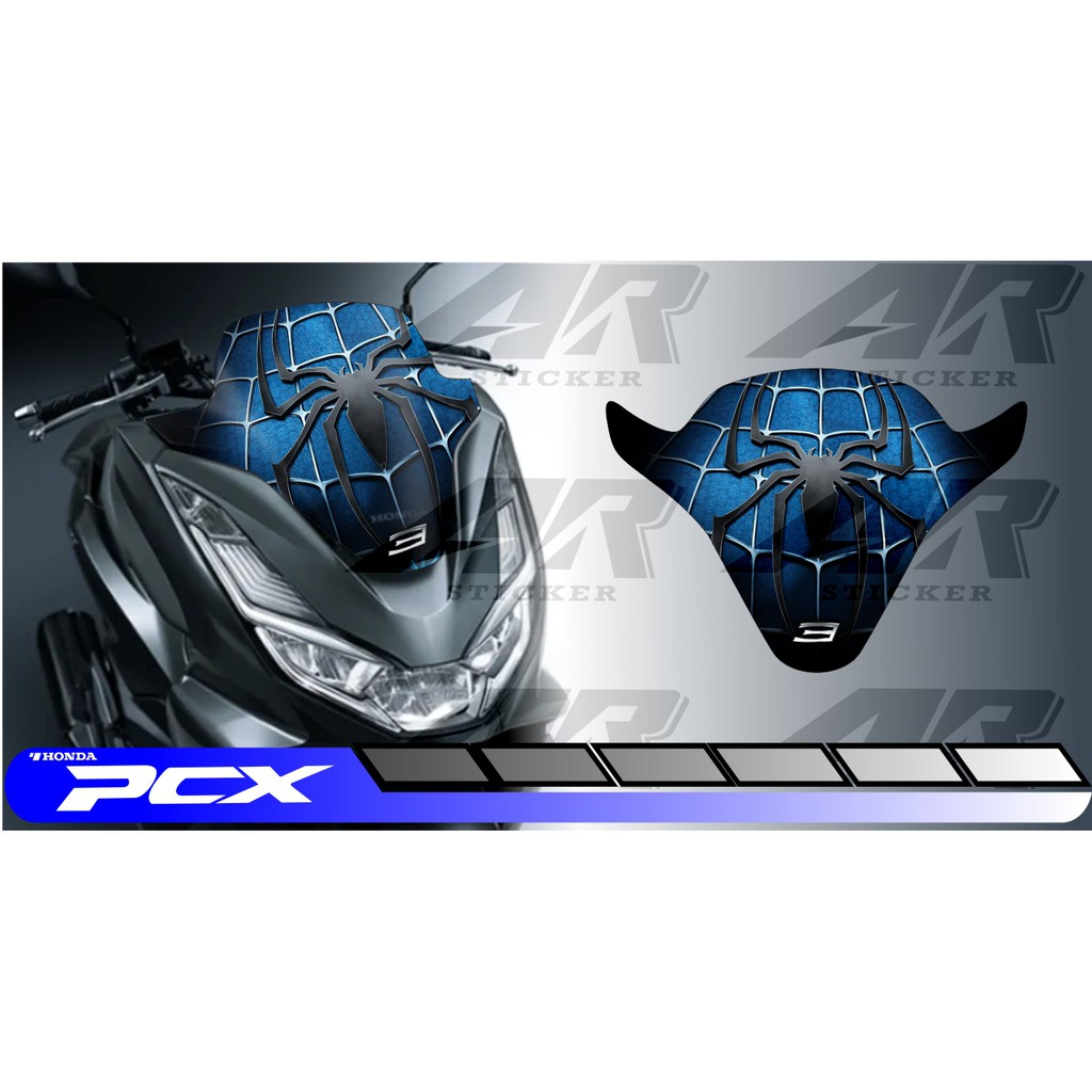 STIKER VISOR  PCX 160