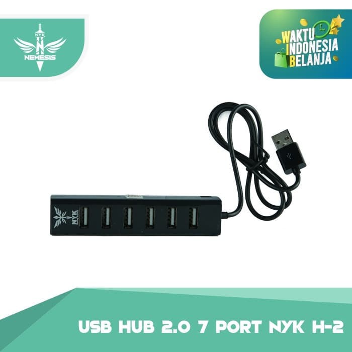 Usb hub NYK 7 port usb 2.0 H-02 - Terminal usb nyk H02