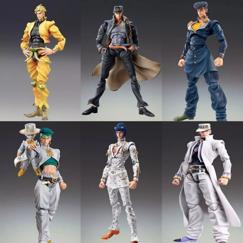 Super Action Statue Anime Jojo's Bizarre Adventure Jotaro Dio Figure