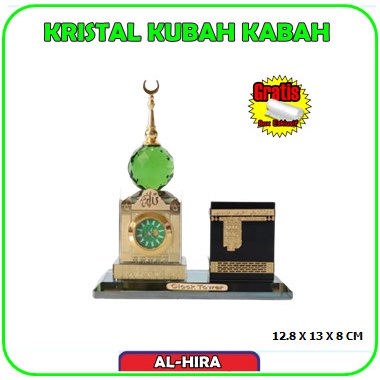 Miniatur Kristal Kubah Jam Mekah Kualitas Terbaik