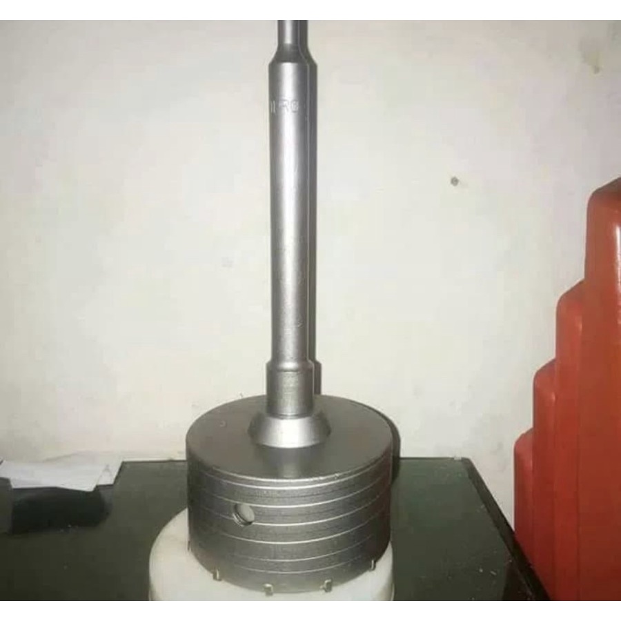 Hole Saw Pelubang Tembok Beton 4 dim untuk angin2 rumah walet / hole saw / lubang rumah walet / luba