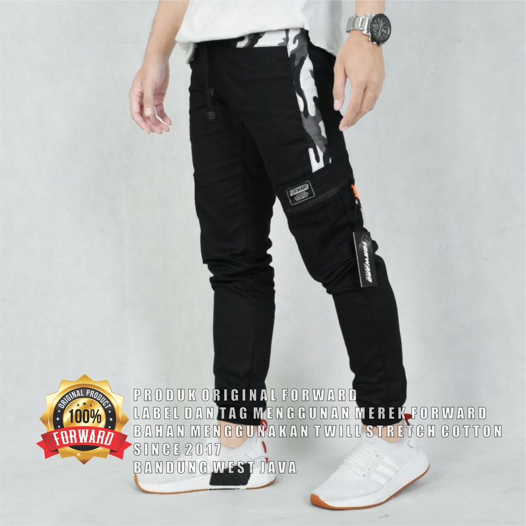 Celana Cargo Joger Jogger Pria Tactical Original Forward