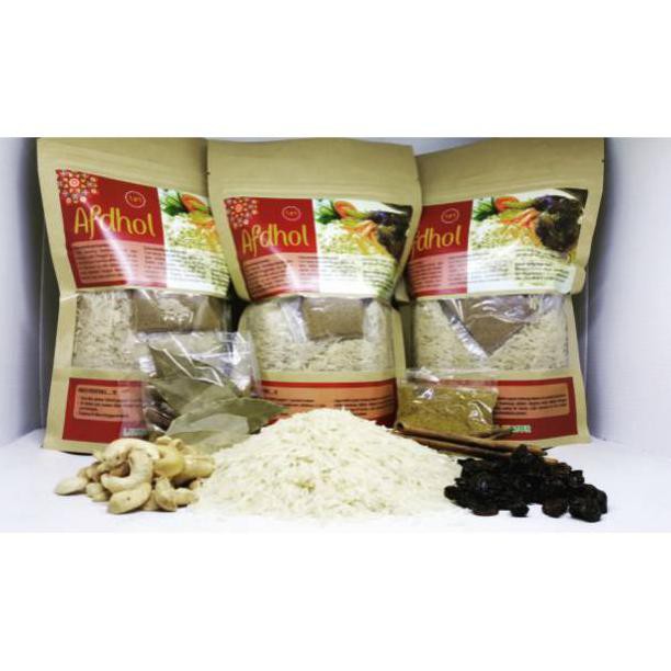 

{BISA COD} BASMATI PAKET MURAH beras basmati lengkap dengan bumbu nasi mandhi briyani kebuli kabsah