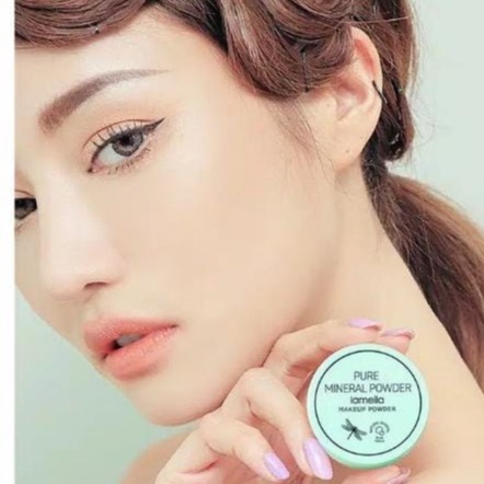 HK3607-LAMEILA pure mineral powder make up powder ( Daun )