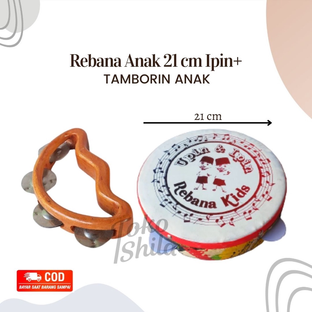 Mainan Rebana Anak Alat musik Tradisional