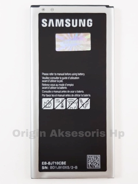 Baterai Samsung Galaxy J710 / J7 2016 Original SEIN 100% dc 88