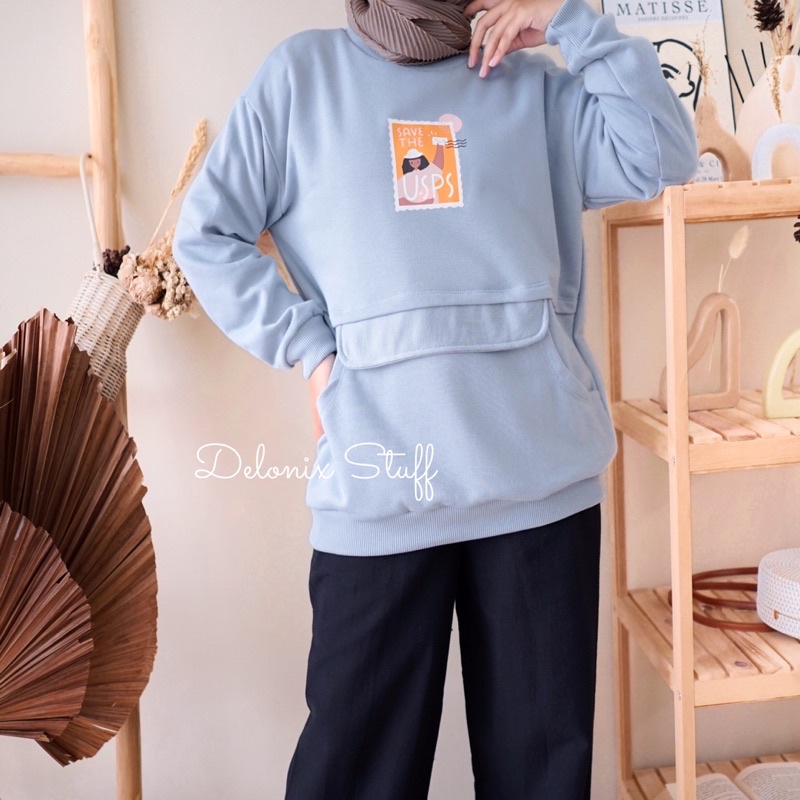 Tisya babyterry sweater