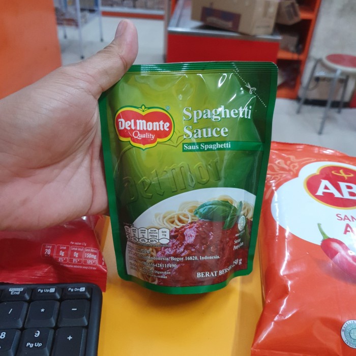 

POUCH 250gr - DEL MONTE SPAGHETTI SAUCE / DELMONTE SAUS SPAGETTI atayatoko