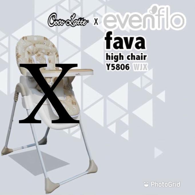 Sale Kursi Makan Anak Cocolatte Evenflo Fava 5806 High Chair