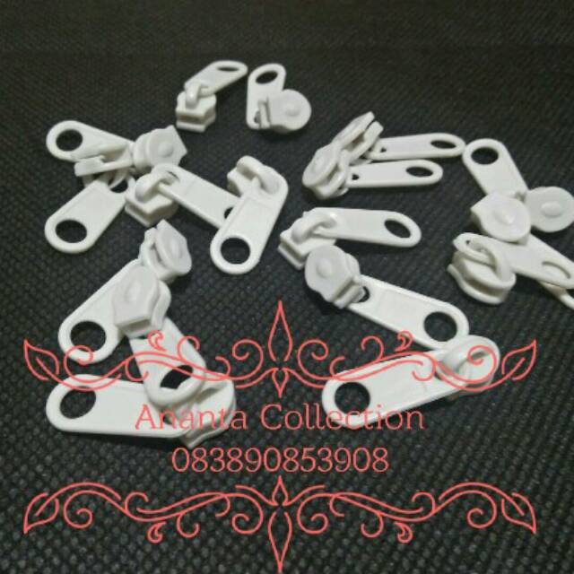 Kepala Resleting Plastik Untuk Daun Resleting Plastik No. 3